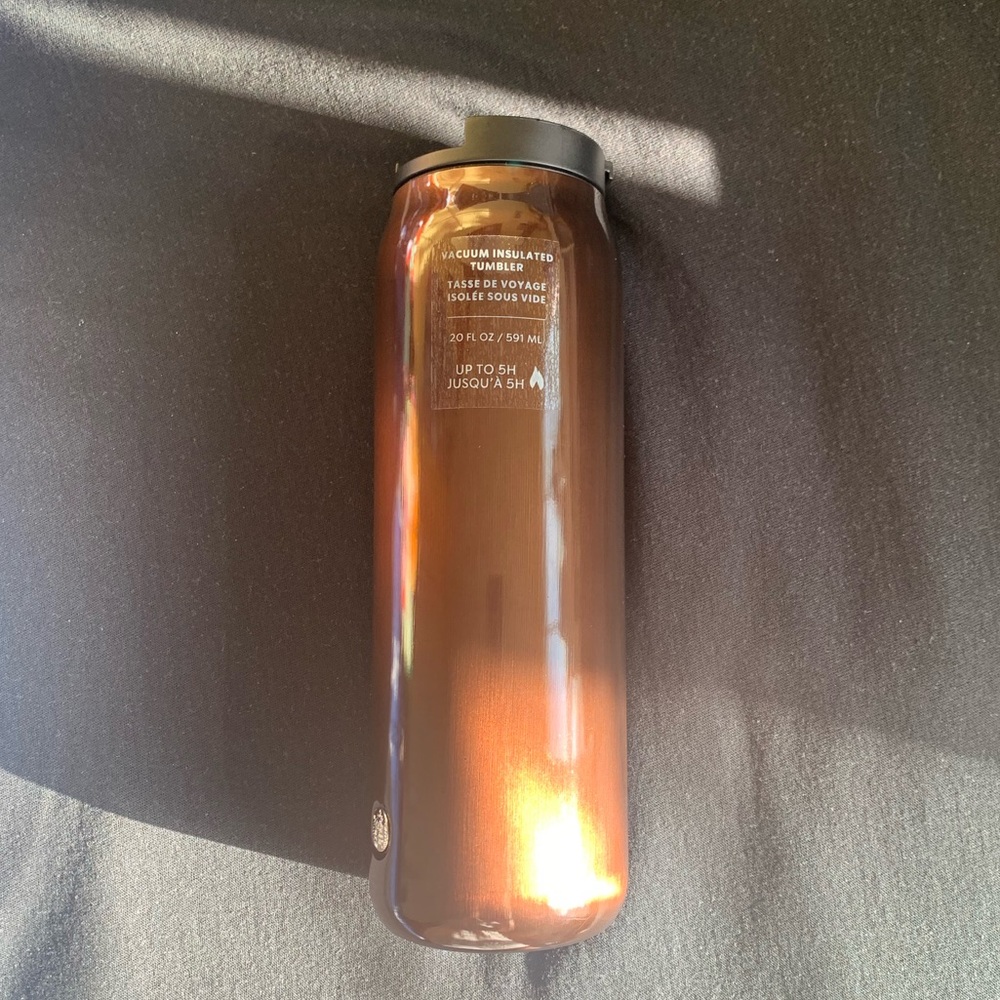 Starbucks Insulated Brown Water Bottle/Insulated Tumbler